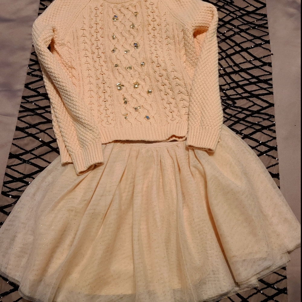 GAP 2pc outfit sweater and skirt. Both size 10